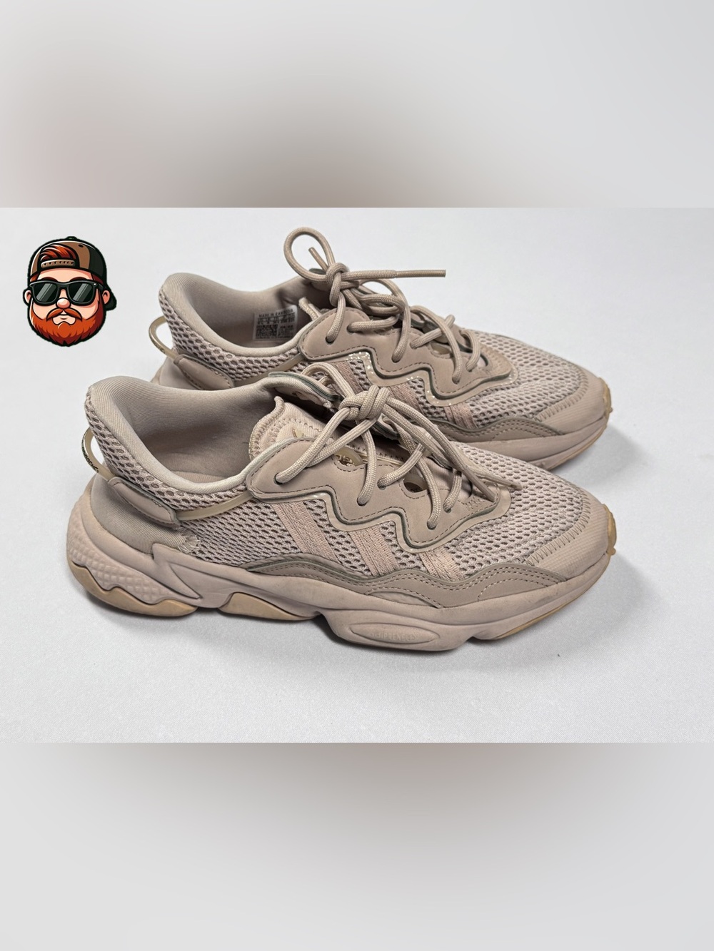 Adidas Ozweego Men's Pale Nude-Light Brown Size Mens 4.5 / Womens 6.5 Sneakers